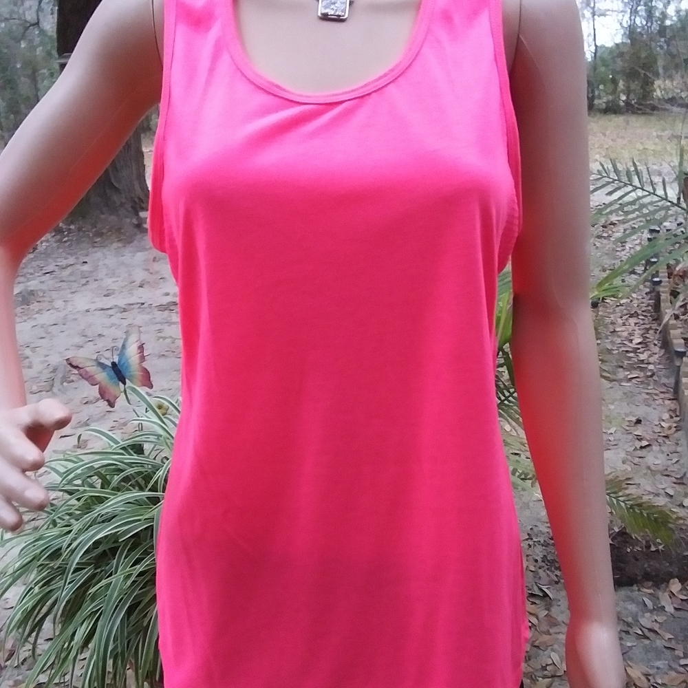 NWT womans "Zone Pro" pink active tank top